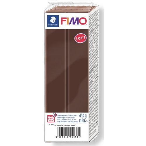 Staedtler FIMO soft 454 g ČOKOLÁDOVÁ