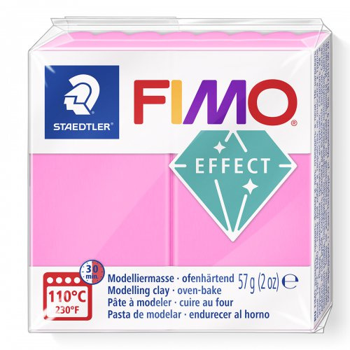 Staedtler FIMO NEON efekt 57g RŮŽOVÁ