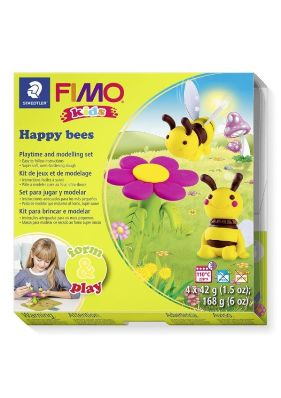 FIMO Staedtler Sada Fimo kids Form & Play ŠŤASTNÉ VČELKY