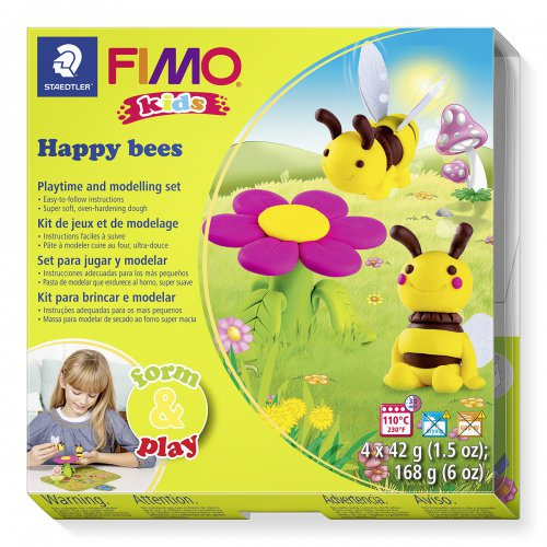 FIMO Staedtler Sada Fimo kids Form & Play ŠŤASTNÉ VČELKY
