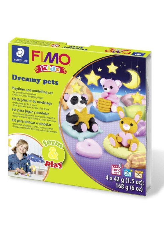 FIMO Staedtler Sada Fimo kids Form & Play ZASNĚNÍ PEJSCI