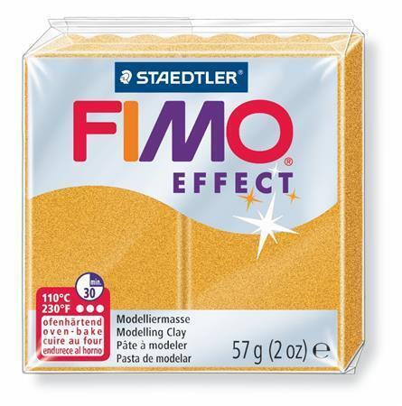 Staedtler FIMO efekt 57g METALICKÁ ZLATÁ
