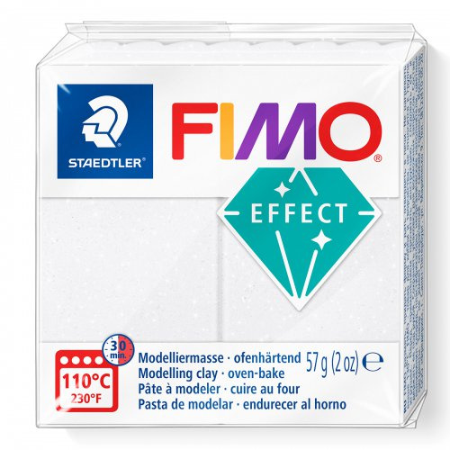 Staedtler FIMO GALAXY efekt 57g BÍLÁ