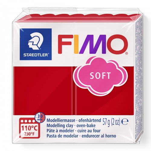 FIMO soft 57g - vánoční červená Kreativní svět s.r.o.