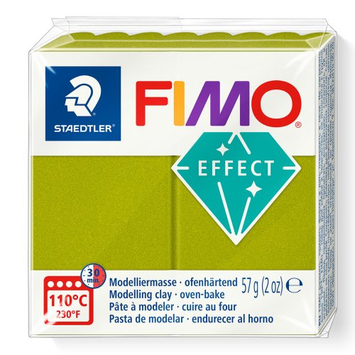 Staedtler FIMO efekt 57g METALICKÁ ZELENÁ