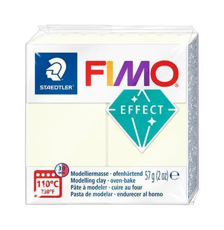 Staedtler FIMO efekt 57g SVÍTÍCÍ VE TMĚ