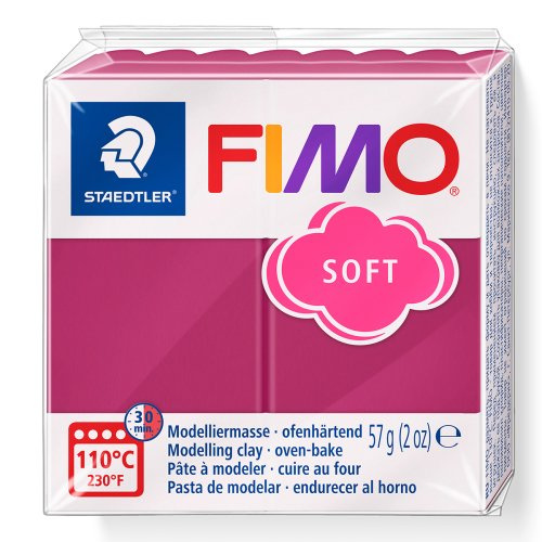 Staedtler FIMO soft TREND 57g malina ČERVENÁ