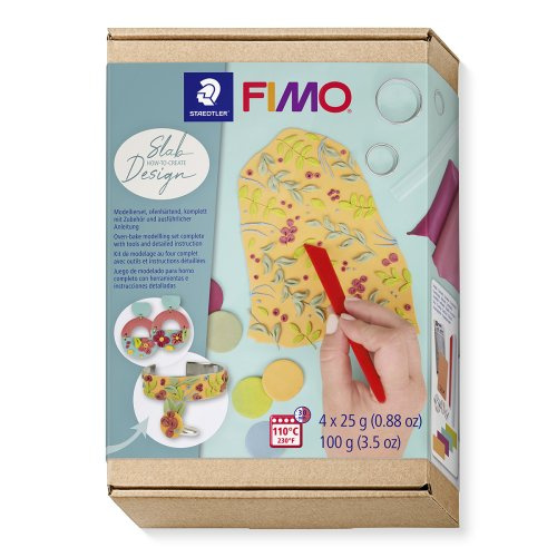 Staedtler FIMO Soft sada Jak vyrobit SLAB DESIGN