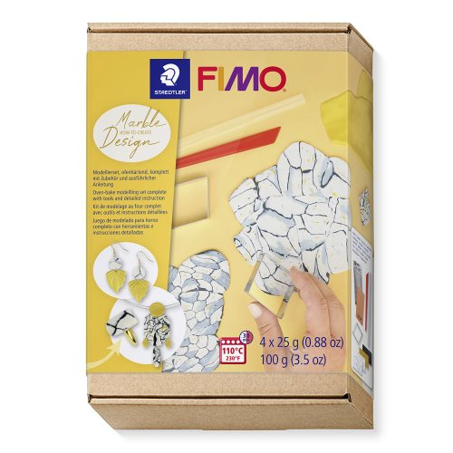 Staedtler FIMO Soft sada Jak vyrobit MRAMOROVÝ EFEKT