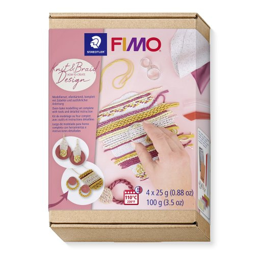 Staedtler FIMO Soft sada Jak vyrobit PLETENÝ EFEKT