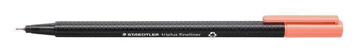 Liner STAEDTLER Triplus 334, 0,3mm - lososová