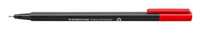 Liner STAEDTLER Triplus 334, 0,3mm - červená