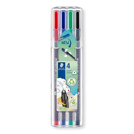 Liner STAEDTLER Triplus 334, 0,3mm - Box sada 4 barvy