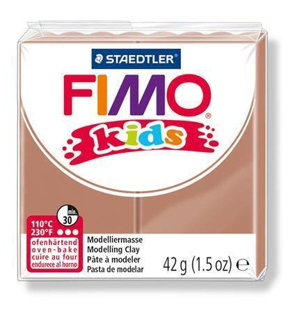 Staedtler FIMO kids 42g - dětská modelovací hmota SVĚTLÁ HNĚDÁ