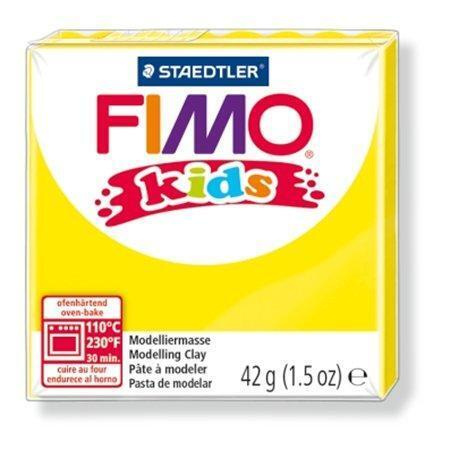 FIMO Modelovací hmota Kids žlutá 42 g