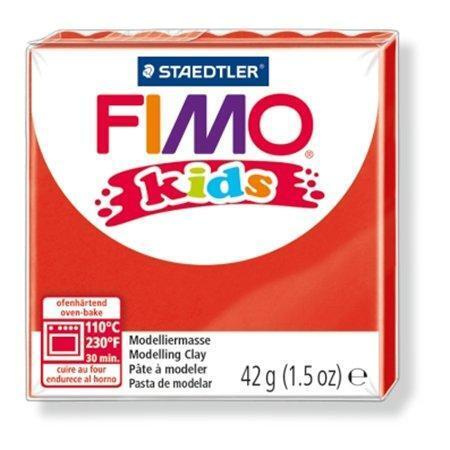 Staedtler FIMO kids 42g - dětská modelovací hmota ČERVENÁ