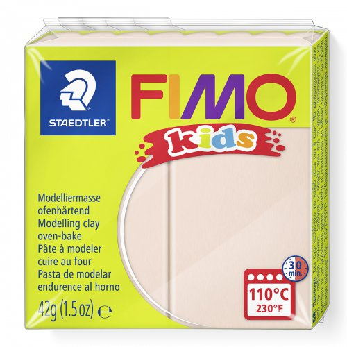 Staedtler FIMO kids 42g - dětská modelovací hmota TĚLOVÁ