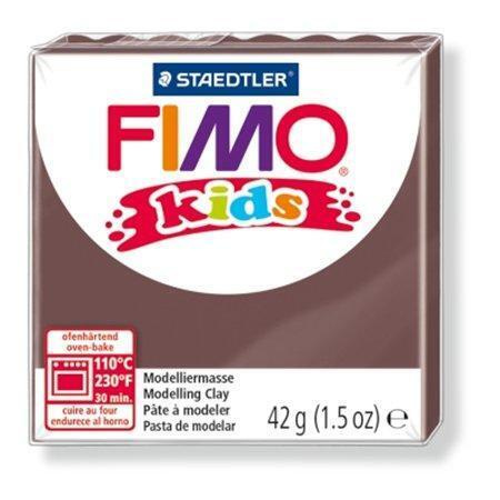 FIMO Modelovací hmota Kids hnědá 42 g