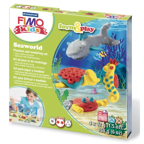 FIMO Staedtler Sada Fimo kids Form & Play Mořský svět