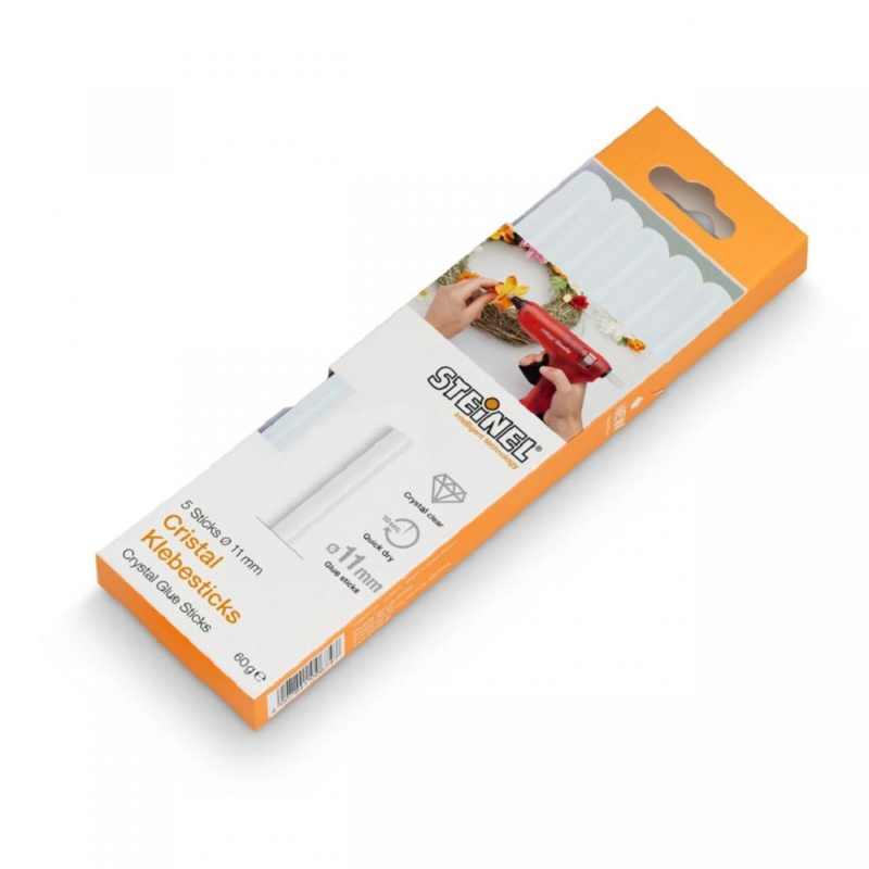 Steinel Lepicí tyčinky Cristal, pr. 11 mm, 5 ks