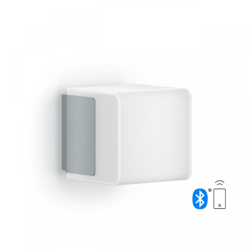 Steinel Venkovní nástěnné svítidlo L 835 LED se senzorem a bluetooth Barva: Stříbrná