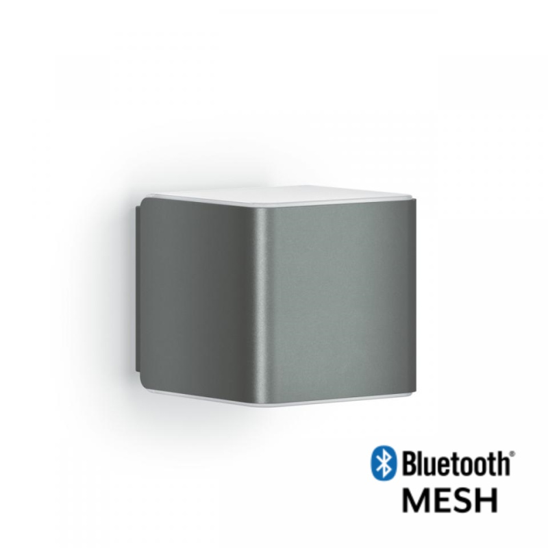 Steinel Venkovní nástěnné svítidlo L 840 SC se senzorem a bluetooth Barva: Antracit, Senzor pohybu, Bluetooth: se senzotem pohybu a s Bluetooth