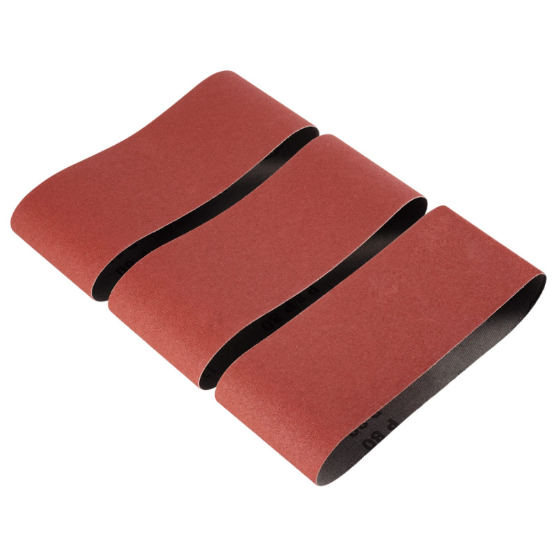 LUX Sada brusných pásů K60, K80, K120, 40 x 303 mm