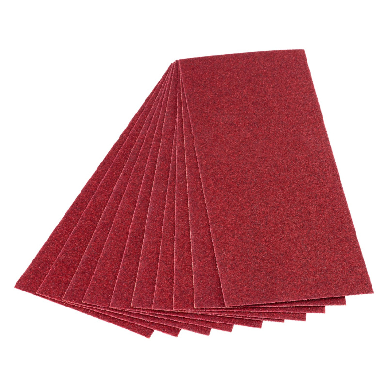 LUX-TOOLS Brusný papír pro vibrační brusky K100, 93 x 230 mm, 10 ks