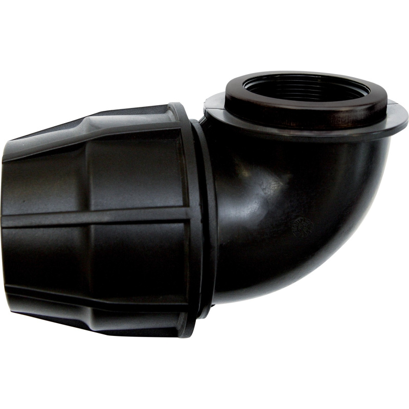 LUX-TOOLS PE koleno 90° 25 mm s vnitřním závitem 24,1 mm (3/4")