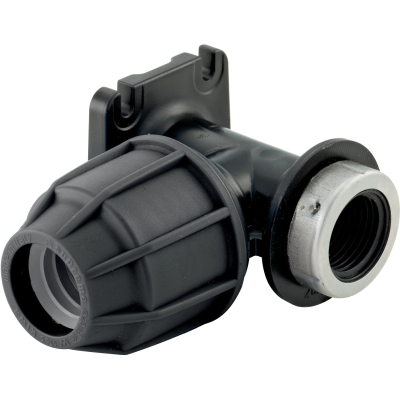 LUX-TOOLS PE nástěnné koleno 90° 25 mm s vnitřním závitem 24,1 mm (3/4")