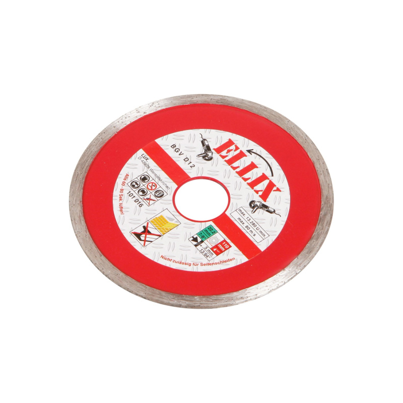 Ellix Diamantový řezný kotouč s celistvým okrajem 110 mm