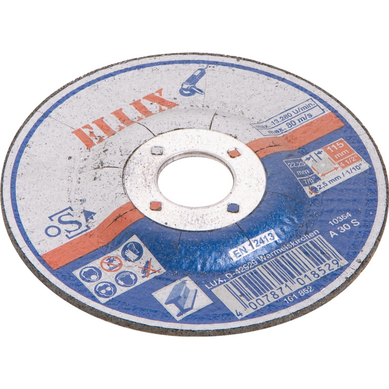 Ellix Řezný kotouč na kov zalomený průměr 115 mm
