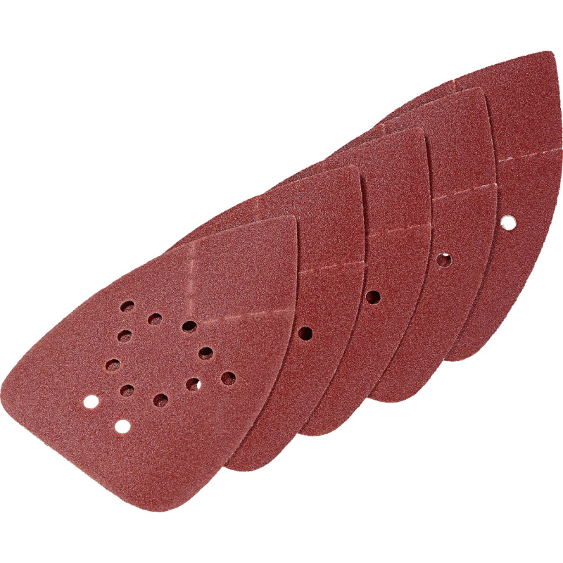 LUX  Brusné papíry K80 pro brusnou myš Black+Decker 95 x 135 mm, 5 ks