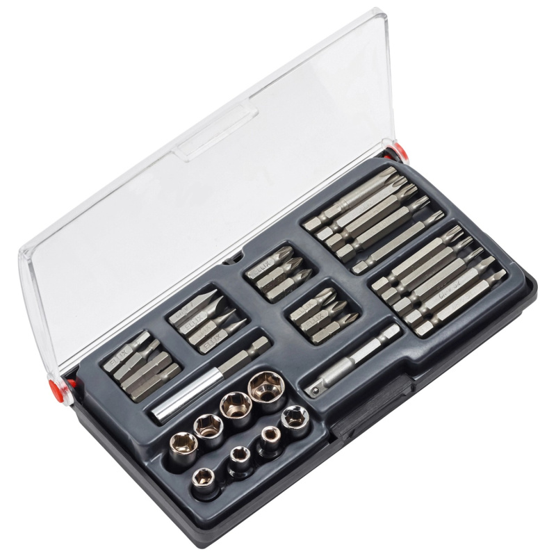 ELLIX Sada bitů 6,35 mm (1/4") 34dílná