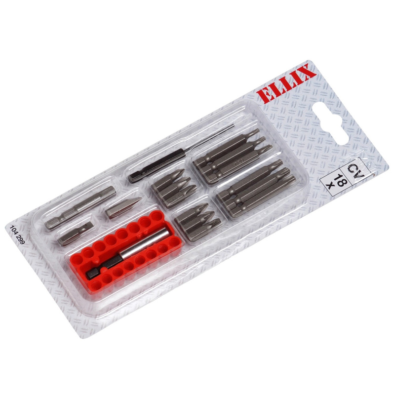 LUX Sada na šroubování a vrtání, 18 ks