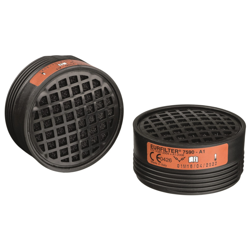 LUX-TOOLS Ochranný filtr organických plynů a výparů A1, 2 ks