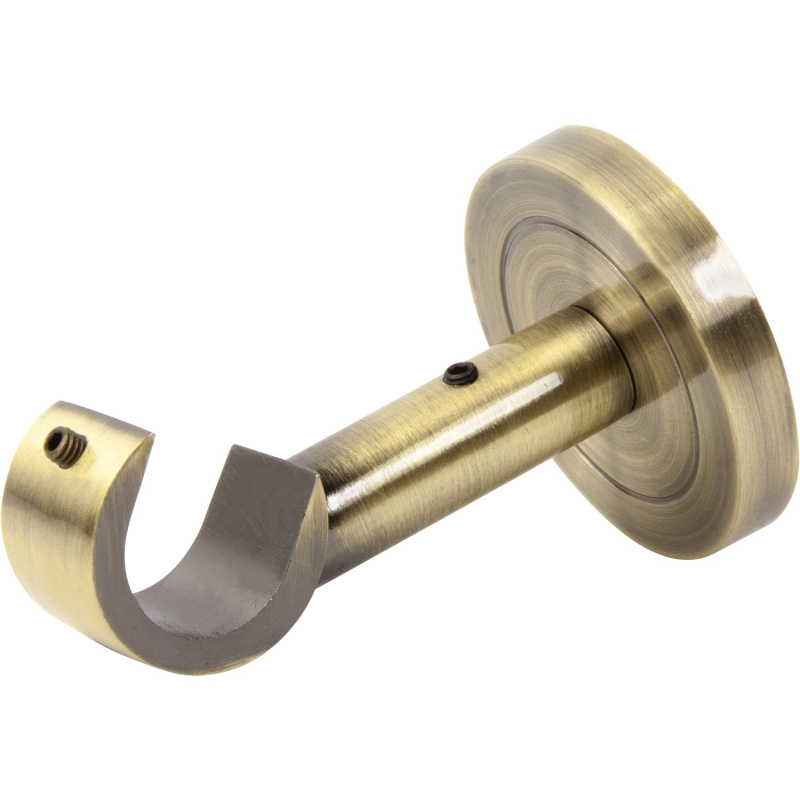 Stropní držák mosazný vzhled, 50 x 50 x 80 mm