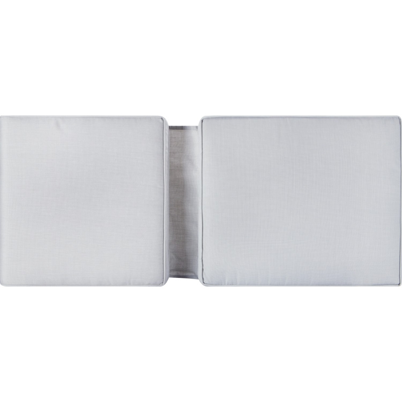 Sada náhradních polstrů pro zahradní křeslo Vermont, Concrete, 3dílná