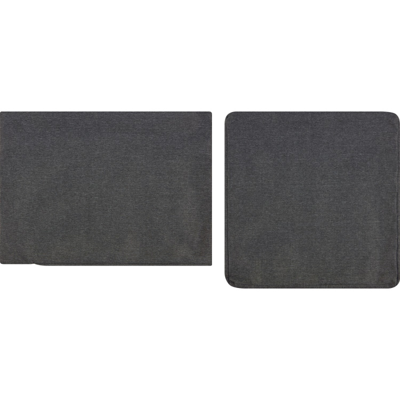 OBI Náhradní sada potahů na polstry pro balkonovou sestavu Willmar antracitová