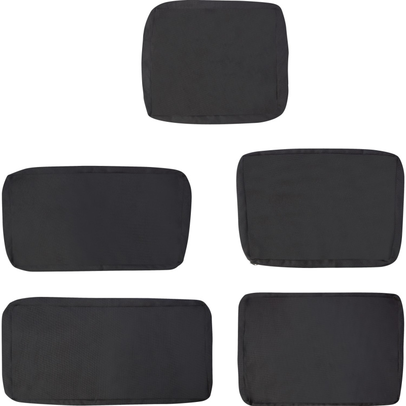 OBI Náhradní sada potahů na polštáře pro rohovou jídelní sestavu Piegan černá