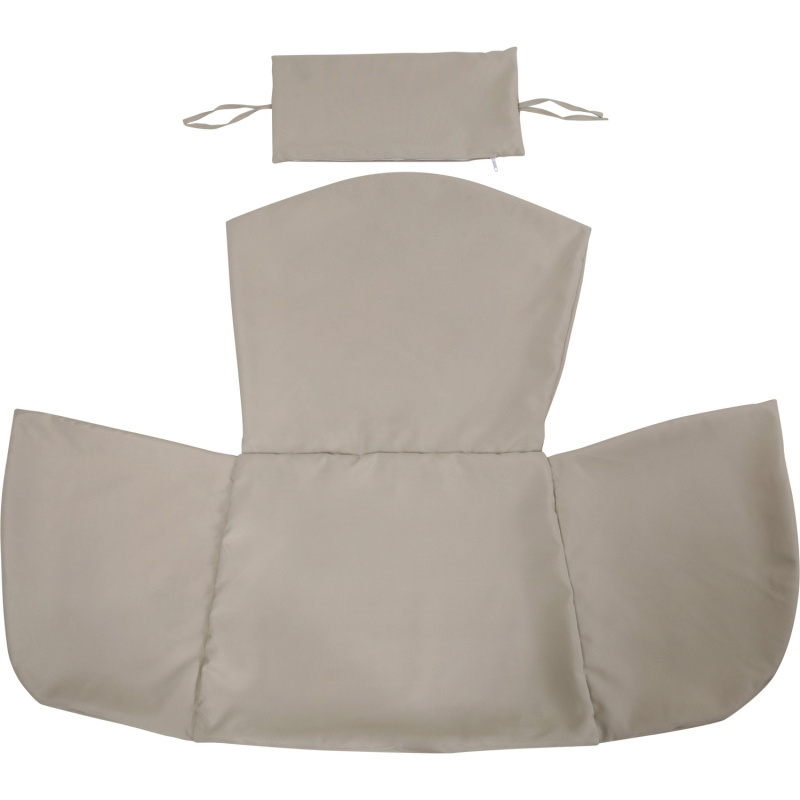 OBI Náhradní sada potahů na polstry pro závěsné křeslo Shorea přírodní