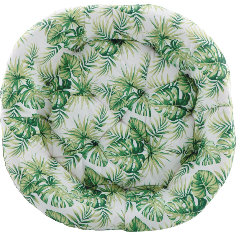 OBI Náhradní polstr na křeslo Lindale zeleno-bílý