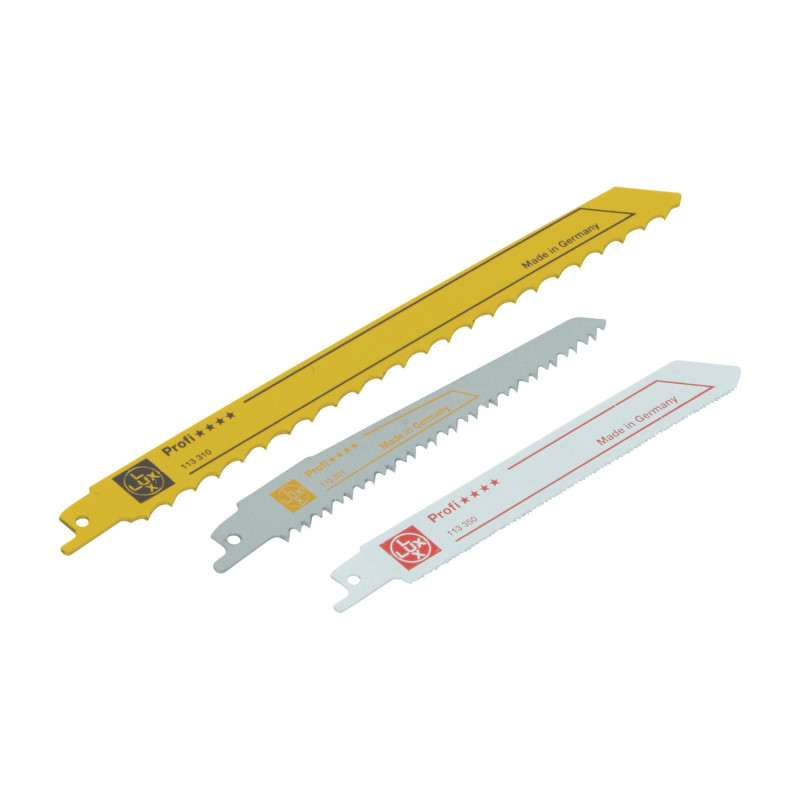 LUX Sada pilových listů do pily ocasky 3dílná