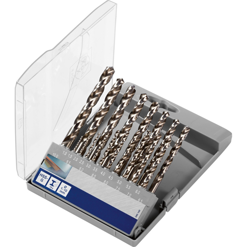 LUX Sada vrtáků HSS-G Comfort, 19dílná