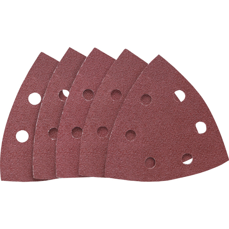 LUX-TOOLS Brusný papír pro delta brusky K 80, 25 ks, 96 mm/6 děr