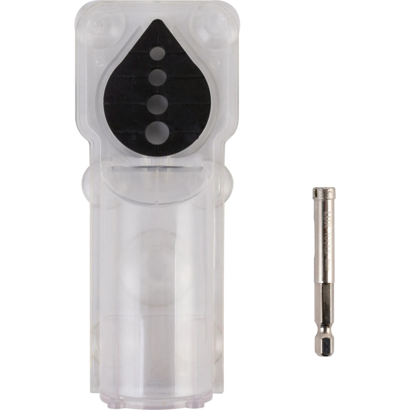 LUX-TOOLS Diamantový vrták pr. 8 x 60 mm vč. vrtací šablony