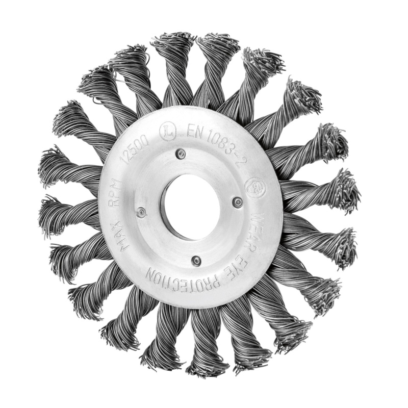 LUX Kotoučový copánkový kartáč 115 mm x 22,23 mm