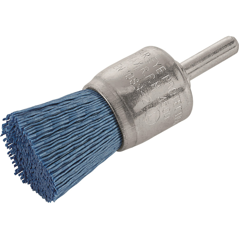 LUX-TOOLS Štětcový kartáč Comfort pro vrtačku/šroubovák, nylon jemný, pr. 25 mm