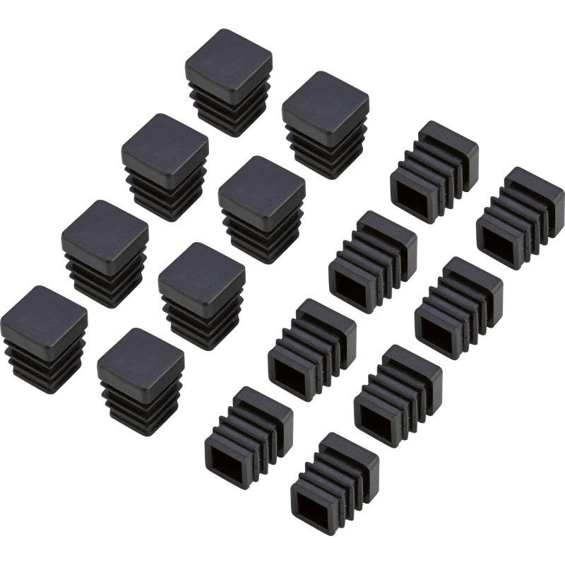 Náhradní krytky nohou pro sestavu zahradního nábytku Saratoga, 16 ks