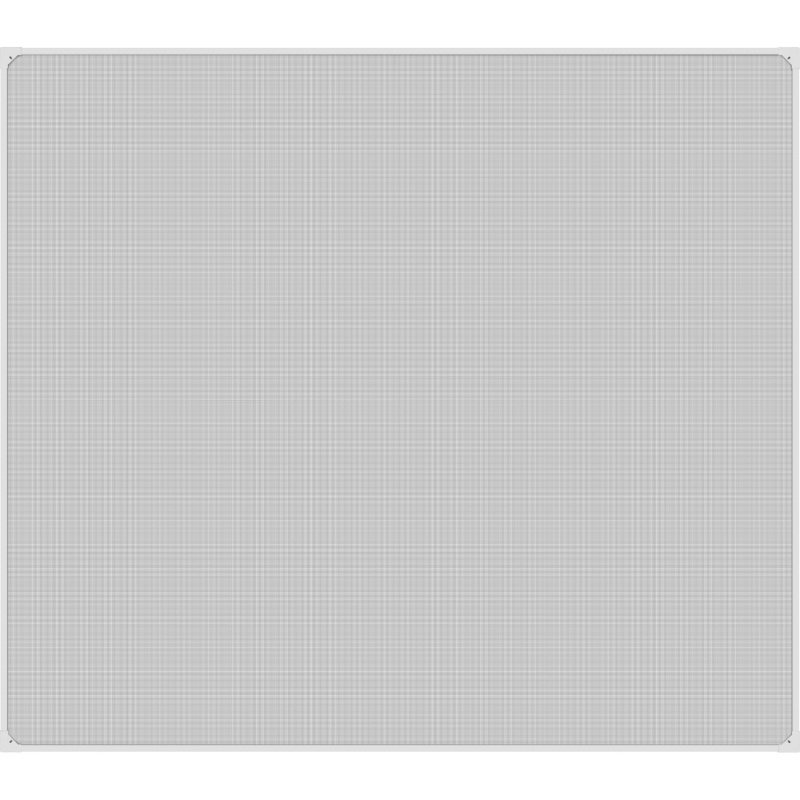 Ochranná síť proti hmyzu s magnetickým rámem na okna 110 x 130 cm bílá